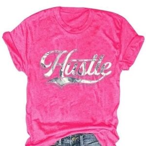 Women's "Hustle" XXL Shirt New Plus Size